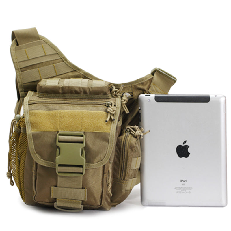Waterproof Hiking Sling Tactical Waist Bag - Camouflage