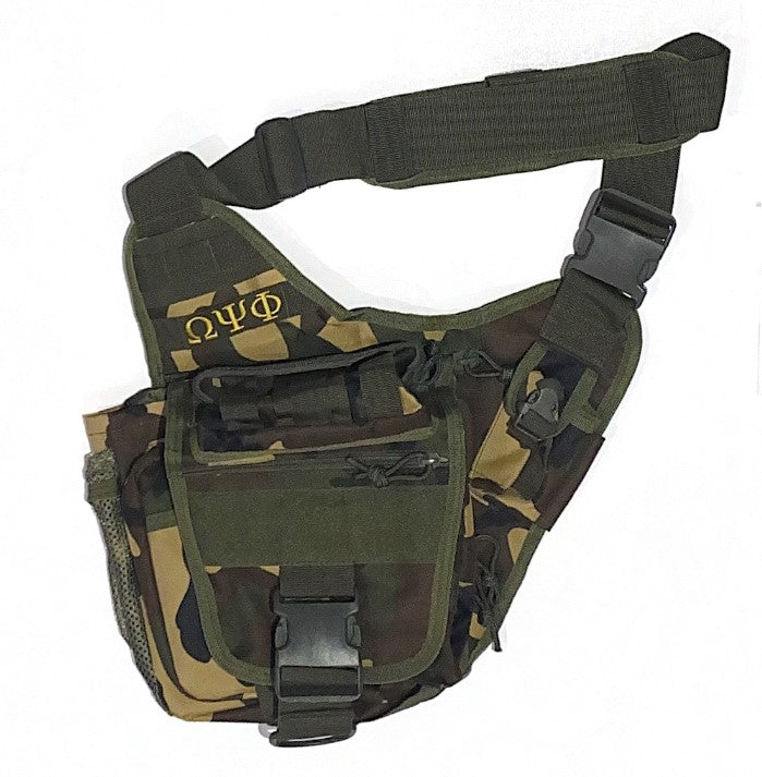 Que Psi Phi - Waterproof Hiking Sling Tactical Waist Bag